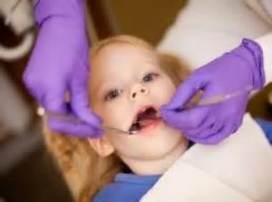 Kids first visit to the Dentist The American Academy of Pediatric Dentistry recommends