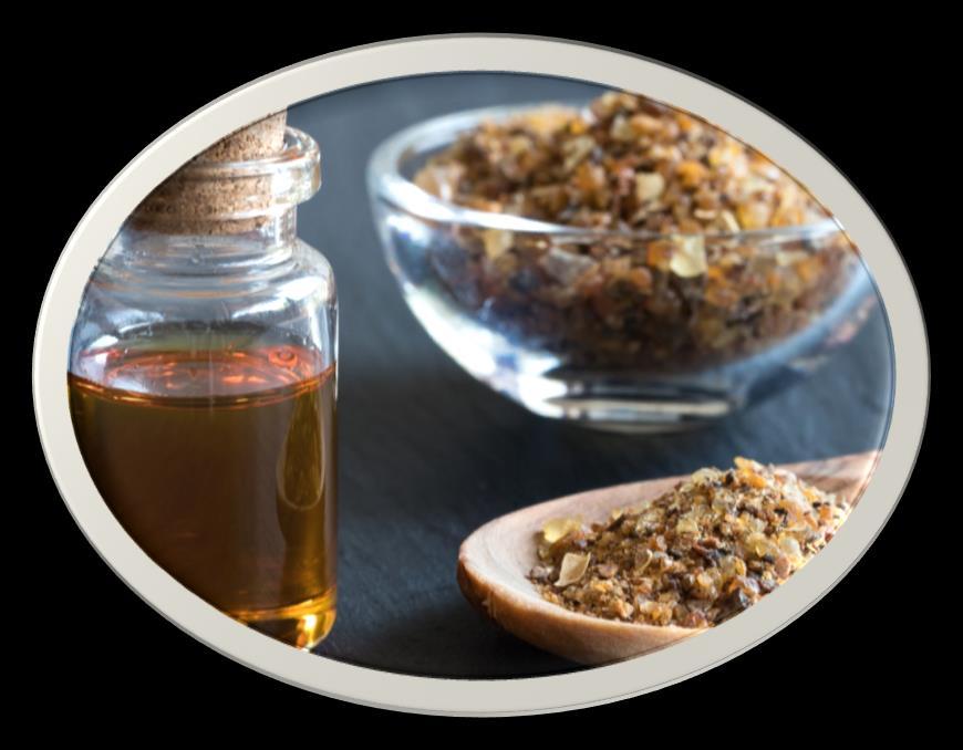 Myrrh Health Benefits of Myrrh Essential Oil Inhibits Microbial Growth Astringent Properties Relieves Cough Fights Fungal Infections Stimulates the Nervous System Improves Digestion Stomachic
