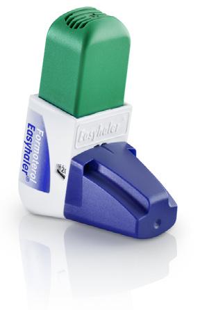 How to use your Easyhaler 1. To open the Easyhaler, hold the inhaler device in one hand and remove the mouthpiece cover with the other hand. Shake the device up and down 3 to 5 times. 2.