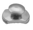 Curved Loose or Prewelded 614-0001 Flat Loose or Prewelded 614-0022 Curved Direct Bond Pads 300-0094 Auxiliary Hook (for elastics) Provided with handle for easy welding and rounded corners for
