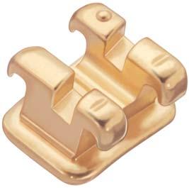 AESTHETIC BRACKET SYSTEMS SECTION 2 PAGE 7 Gold Brackets Orthos Gold Orthos Gold Marking System 1. All brackets are color-coded by quadrant.