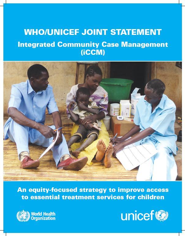 2012 WHO-UNICEF Joint Statement on integrated community case