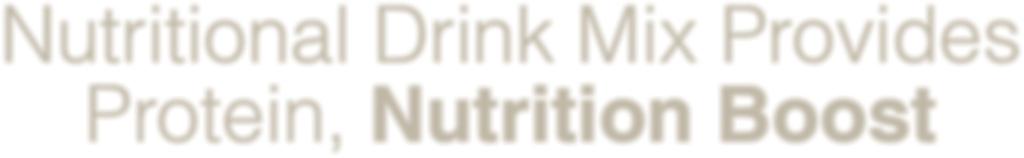 Nutritional Drink Mix Provides Protein, Nutrition Boost ALTRUM NUTRITIONAL DRINK MIX ALTRUM Nutritional Drink Mix a