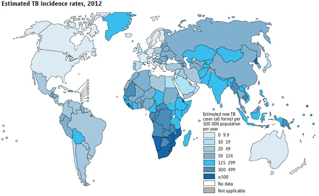 Global TB Incidence