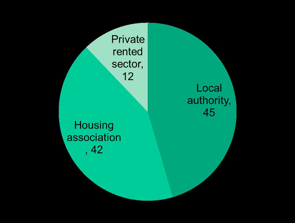 Private rented sector Poorer housing outcomes in