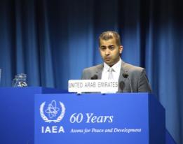 irates, headed by H.E. Ambassador Hamad Alkaabi, UAE Permanent Representative to the IAEA took part in the events devoted to the 60 th Anniversary of the Agency.