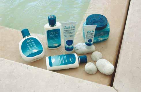 LA CURE DEAD SEA TREATMENTS The LA CURE product range has been created using pure and completely natural products. These come directly from the deepest point of the earth: the Dead Sea.