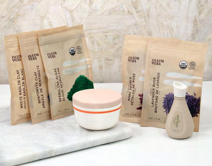 DIY ORGANIC FACE MASKS 24.95 Put your best face forward with these 5 masks to put together yourself.