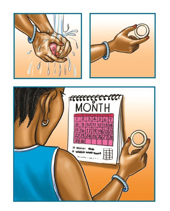 How you use the study products: The Ring Your life will be just like it usually is. You don t have to remove the ring for the entire month it will stay safely in place and you may not even feel it!