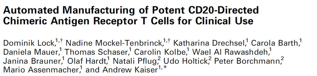 Robust manufacturing of polyfunctional gene-engineered T cells: In vivo mouse model 8th