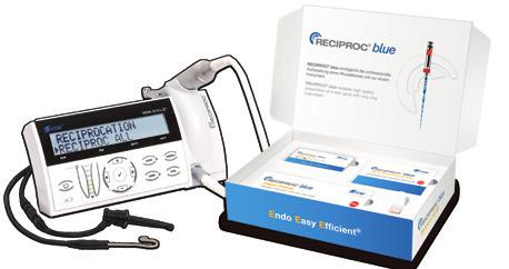 CONNECT Drive with ipad application for reciprocating and continuous rotary NiTi systems 36 RECIPROC blue instruments (18 x R25, 12 x