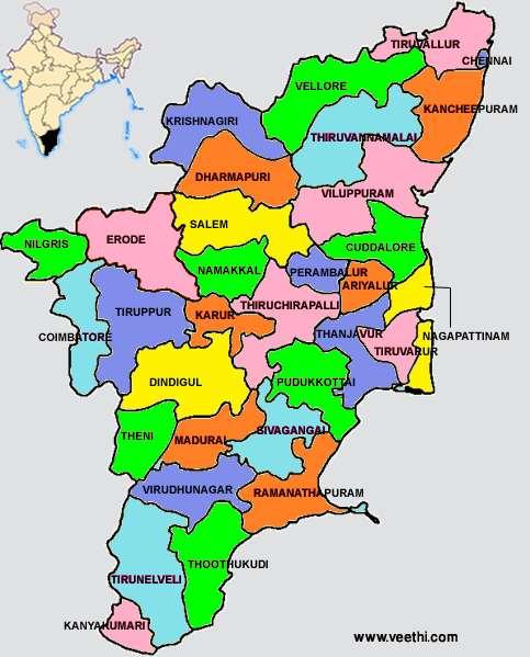 Tamil Nadu TN is the one of the southern most states in the country.