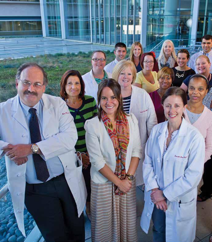 radiation oncologists, scientists, specialized nurses and many other dedicated cancer care providers offering patients new and innovative treatments in an integrated, compassionate environment.