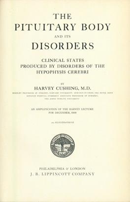 As a result of this detailed monograph, neurological surgery became almost at once recognized as a clear-cut field of surgical endeavor (Fulton, p. 268).