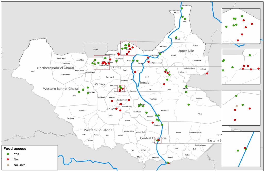 Displacement Tracking Matrix - August 2015 July 2015 Food, Security Livelihood and Livelihood & Security (FSL) (FSL) Overview Overview IDPs residing in host communities and spontaneous settlements