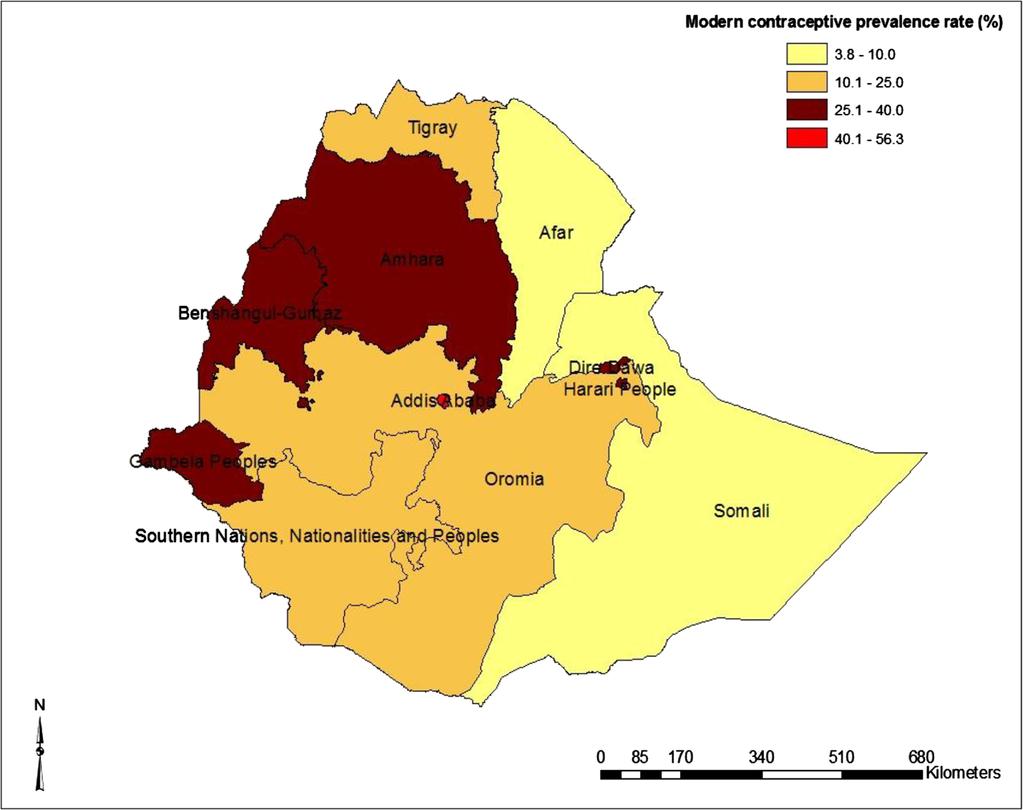 Lakew et al. Reproductive Health 2013, 10:52 Page 3 of 10 further divided into around 16,253 Kebeles, the smallest administrative units in the administrative structure of the country.