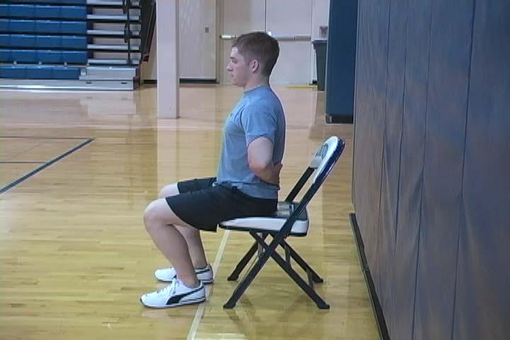 SEATED HIP AND KNEE FLEXION Purpose To assess hip flexor (primarily psoas muscle) strength.