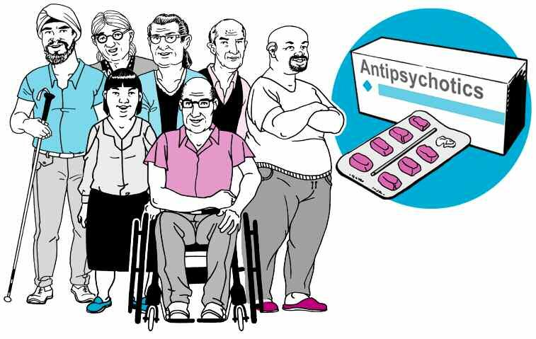Are all people with a learning disability prescribed