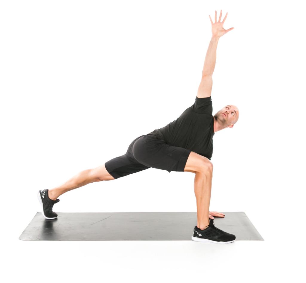 WARM-UP 1 KNEELING SLIDES/KICK SAVES 1 MIN / SIDE Start in a table top position, with your knees beneath your hips and your hands beneath your shoulders.