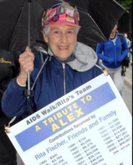 Fundraising Tips from Experts RITA FISCHER WALKING FOR 30 YEARS Every donor knows that I am a mother who cares deeply
