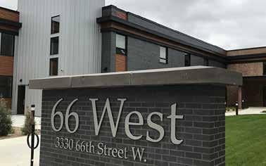 66 West is a housing development in Edina with 39 units, owned by Beacon Interfaith Housing Collaborative.