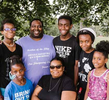 MEET TAWANA In 2012, after struggling to make ends meet in Chicago, Tawana and her five children moved to Minnesota to be closer to family.