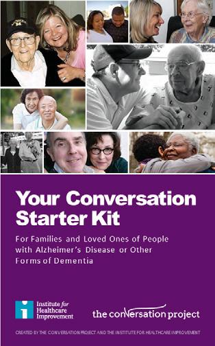 This downloadable guide is designed to be used by families, or by individuals, as a way to help them think about and communicate their wishes regarding end-of-life care.