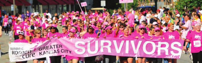THANK YOU! WELCOME TEAM CAPTAINS! Thank you for registering for the Susan G. Komen Greater Kansas City Race for the Cure and for taking this bold, important next step to being a team captain.