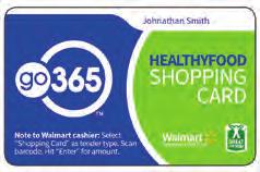 annual savings limit What no HealthyFood Shopping Card? Let s fix that fast. After you reach Bronze Status or higher, request your Shopping Card via Go365.com or the App.
