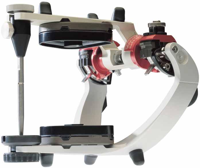 The result is articulators, which by their excellent design and colouring hygiene and value, communicate