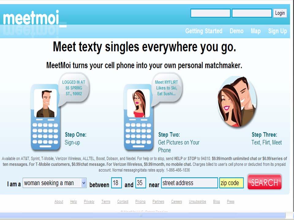 Mobile devices can also be used to connect to chat lines.