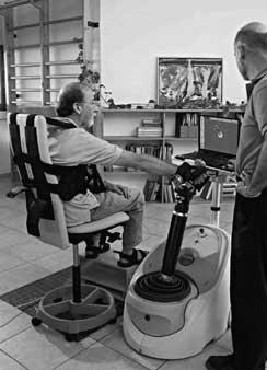 TREGER ROBOT-ASSISTED THERAPY FOR NEUROMUSCULAR TRAINING OF SUB-ACUTE STROKE PATIENTS Figure 1. The Reo Therapy System.
