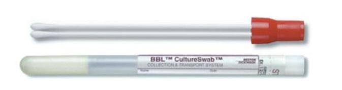 MISCELLANEOUS SPECIMENS Wounds, superficial skin/mucosal sites, orifices, and other specimens not amenable to biopsy/resection Requires decontamination prior to swabbing BD E-swab* General use