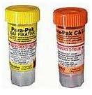 Stool SAF (yellow) and Carey Blair (Orange) Para-Paks Outpatients Wide-mouth leak-proof container Inpatients Routine Stool Culture (includes Shigatoxin testing) LAB304849 Outpatients - Carey Blair