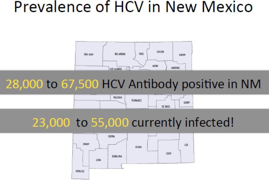 Harm Reduction and Hepatitis C Virus (HCV) we estimate that use of the syringe exchange would have led to a 61% reduction in hepatitis B and a 65% reduction in hepatitis C among local injection drug