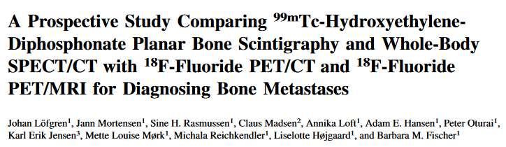 for PET/MRI, specificity for