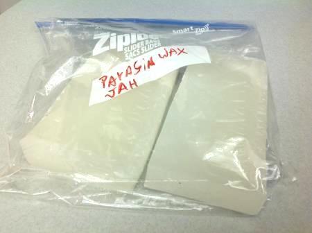 Figure 16. Paraffin wax by Fisher Inc. 3.