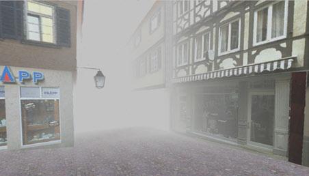 Figure 1: A snapshot of Virtual Tübingen.