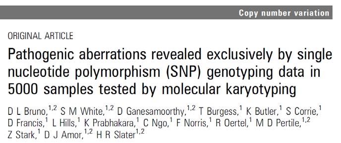 pathogenic CNVs in 15% of undiagnosed ID Many inherited CNVs associated with