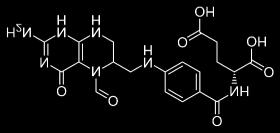 synthetic form and not ideal if you have the MTHFR gene Folinic acid active form and helps with DNA/purine