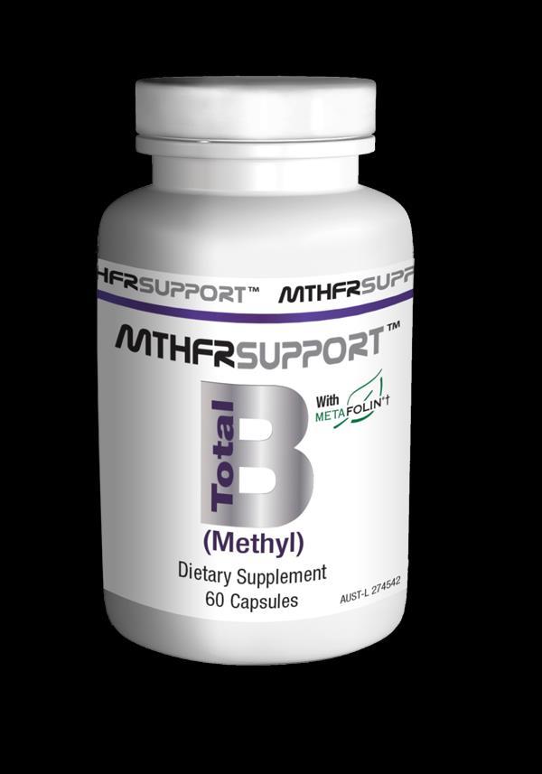 Products: Total B methyl B vitamins including methyl AUSTRALIA & NZ - http:///product/total-b-methyl/ INTERNATIONAL - http://www.mthfrproducts.