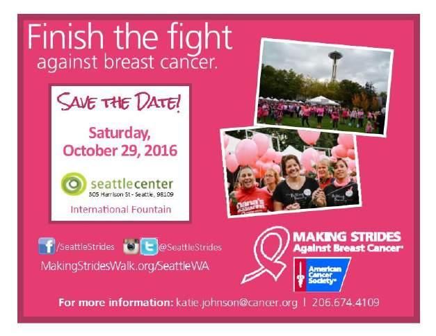 Washington Salons Making Strides Challenge In 2016, 246,660 women are expected to be newly diagnosed with breast cancer in the US.
