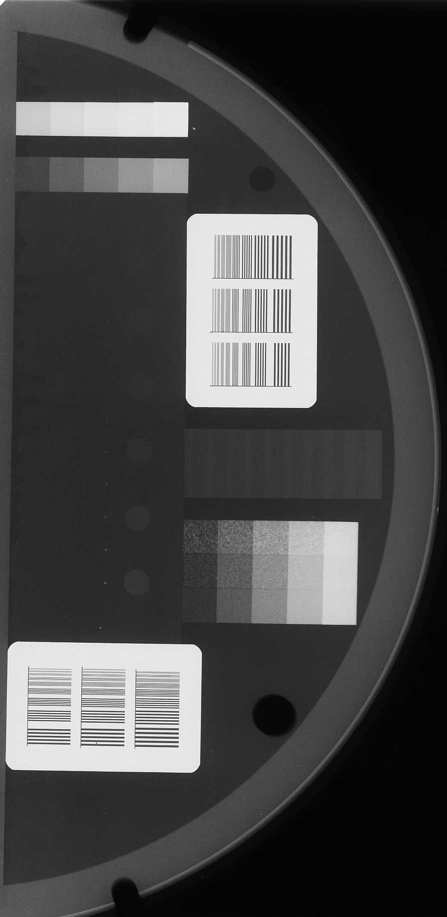 Assessment of AGD in UAE Hospital 153 Image 3. this image reflect the image that we got from the phantom after exposure. 2.