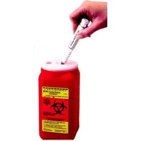 Sharps containers Closable, leak proof, puncture resistant