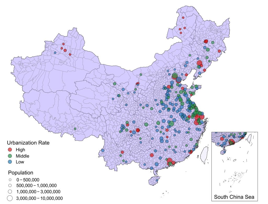 Chinese Journal of Cancer Research, Vol 29, No February 207 3 The populations covered about 226,494,490 persons by 255 the covered population and urbanization levels of the 255 cancer registries,
