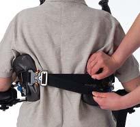 Evaluate the client s 2 body type and size. Adjust the straps and height of the body support system accordingly.