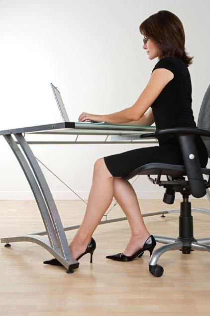 Workstation - Work Chair Stable Allows freedom for movement