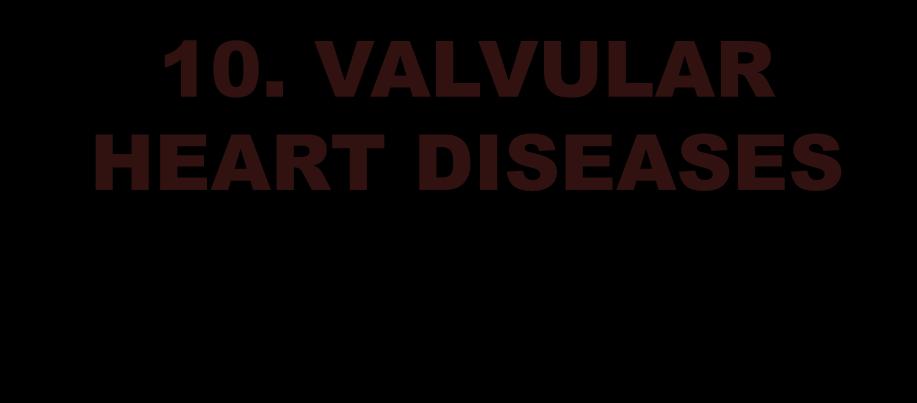 10. VALVULAR HEART