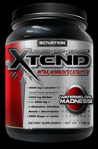 XTEND INTRA-WORKOUT CATALYST Build Muscle Burn Fat Aid Recovery The new Scivation XTEND is the most advanced SUGAR FREE and CARBOHYDRATE FREE Intra-Workout Catalyst in the world!
