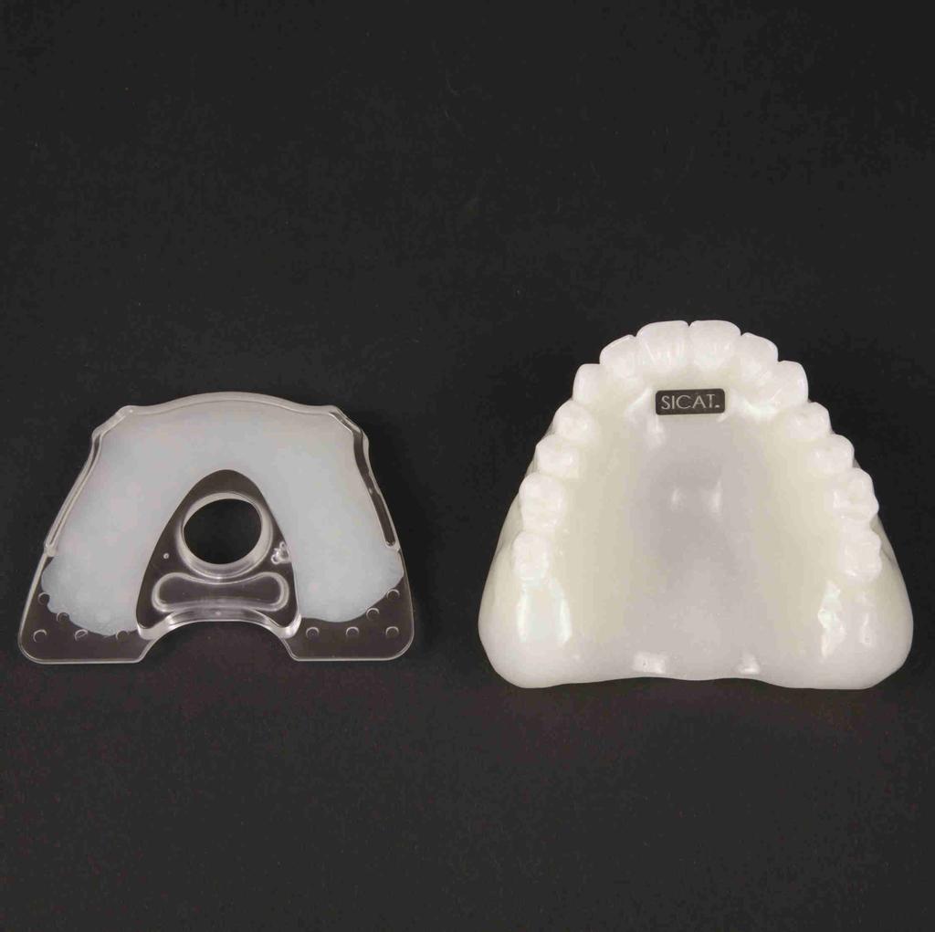 2. SICAT CLASSICGUIDE 2.7. Fabricating a radiographic template for the edentulous jaw 14.